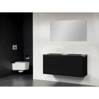 BRAUER New Future Corestone13 Meuble salle de bain 120cm avec miroir noir