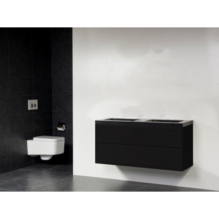 BRAUER New Future Corestone13 Meuble salle de bains 120cm sans miroir noir