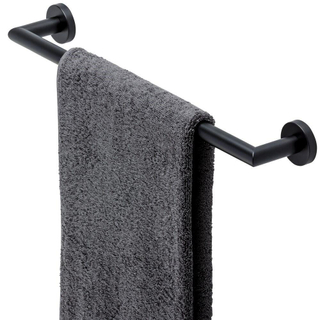 Geesa Nemox Black Porte-serviette 45cm noir