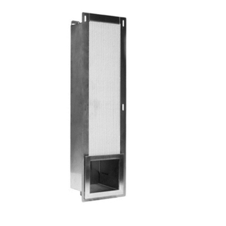 Looox Closed CL1 reserverolhouder voor 6 rollen inbouw rvs geborsteld TWEEDEKANS