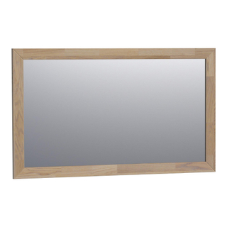 Saniclass natural wood Spiegel - 120x70cm - zonder verlichting - rechthoek - grey oak