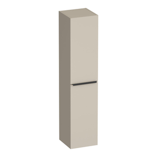 BRAUER Elevate badkamerkast - 160x35x35cm - excl. opleggrepen - 2 deuren - links- of rechtsdraaiend - mat beige
