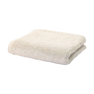 Aquanova Sava - Serviette de bain - COTON GOTS - 100x150 cm - Bouleau (Blanc cassé)