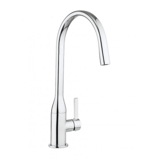 Crosswater Svelte eengreeps keukenkraan met draaibare uitloop chroom SHOWROOMMODEL