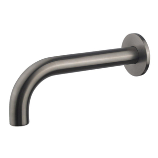 Wiesbaden Caral bec de baignoire encastré rond 20 cm 1/2" gunmetal PVD