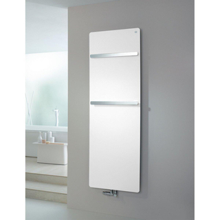 Zehnder Vitalo Radiateur design électrique horizontal 157x50cm 676W blanc (RAL 9016)