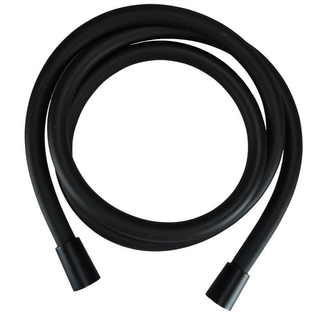 Wiesbaden Smooth doucheslang 150cm kunststof zwart
