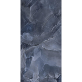 EnergieKer Onyx ek wand- en vloertegel - 60x120cm - gerectificeerd - Natuursteen look - Blue pulido gepolijst (blauw)