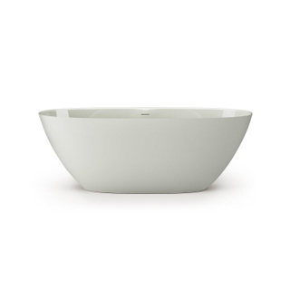 Zeza Element Vrijstaand Bad - 175x76x60cm - solid surface - glans groen