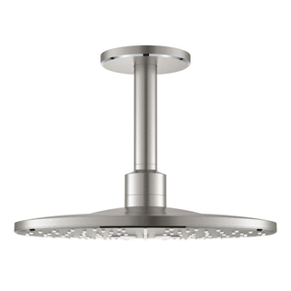 GROHE Rainshower douche de tête + bras rond supersteel