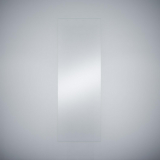 Wiesbaden Slim Paroi de douche 70x200cm avec verre Nano 8mm clair sans profilé et barre de renfort