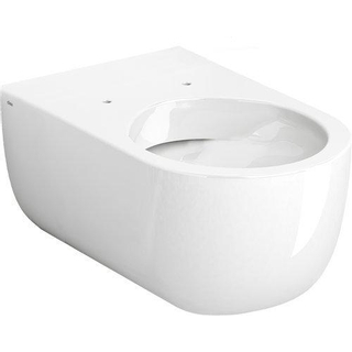 Clou Hammock WC suspendu sans bride 37x56x33cm céramique avec fixation Blanc brillant