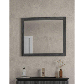 Miroir Adema Holz - 80x70cm - marron foncé