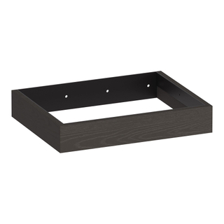 BRAUER Amaze meuble sous lavabo 60 avec raccord équerres intégré Timber Anthracite