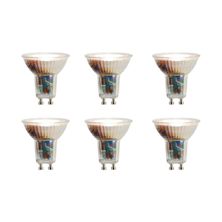 Luedd Lampe LED Smart - lot de 6 - GU10 - 4.8W - 1800K-6500K - 400LM - à intensité réglable