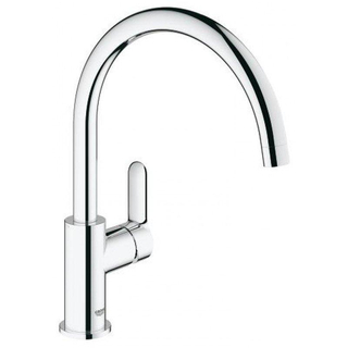 Grohe BauEdge Mitigeur de cuisine rehaussé chrome