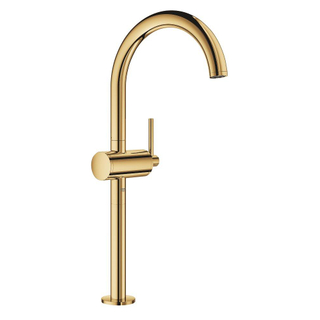 GROHE Atrio mitigeur de lavabo 1 trou taille xl avec bouchon de vidange à ouverture rapide cool sunrise