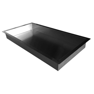 Wiesbaden inbouwnis 30x60x7cm Geborsteld RVS