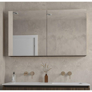 FugaFlow Eccelente Arredo armoire de toilette 120x70cm bois toffee