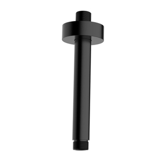 Wiesbaden UniMatch douchearm met plafondbevestiging 15 cm mat zwart