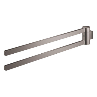 GROHE Selection Handdoekhouder - 40cm - dubbel - draaibaar - hard graphite
