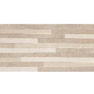 ÉCHANTILLON Baldocer Cerámica Carreau mural Pierre Taupe Décor Rectifié Aspect pierre naturelle Mat Taupe