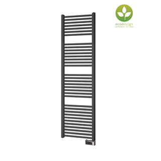 Plieger Palermo EL III Fischio Radiateur électrique horizontal 170.2x50cm 700W Gris foncé à relief