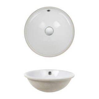 Crosswater Cerdana Lavabo encastrable 37cm Blanc