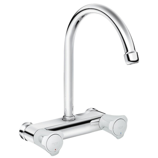 GROHE Costa L Robinet d’évier mural avec bec au dessus chrome