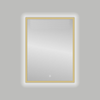 Best Design Nancy Isola LED spiegel 60x80cm aluminium mat goud