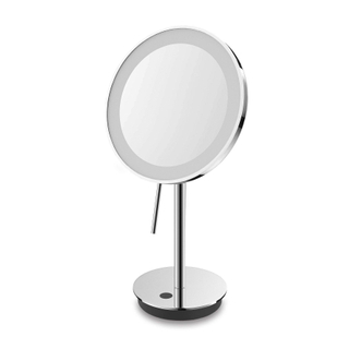 Zack Alona miroir cosmétique 13.3x20x37.8cm miroir sur pied inclinable avec piles polies haute brillance