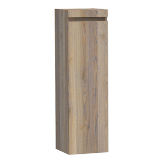 Saniclass Solution Armoire colonne chêne massif 35x120cm droite Vintage Oak