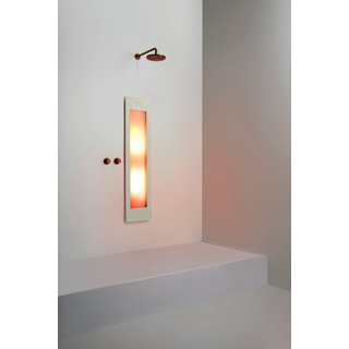 Sunshower Round One Infra-rouge encastrable 140x33cm Sand white (beige)Sand white (beige)