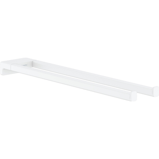 Hansgrohe Addstoris porte-serviettes 2 barres mat blanc