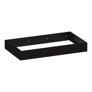 BRAUER Amaze meuble sous lavabo 80 avec raccord équerres intégré Timber Black