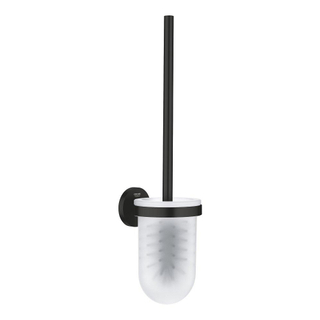 GROHE Start Toiletborstelhouder - wandmontage - rond - open - mat zwart