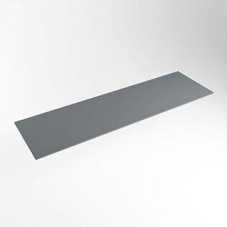 Mondiaz TOP 41 Plan sous vasque - 140x41x0.9cm - compatible comme plan de meuble - solid surface - Plata