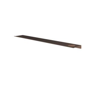 Hotbath &MORE Planchet - 80cm - inclusief bevestigings rails - 1 uitsparing - voor zeepdispenser of beker - Tuscan bronze