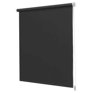 Intensions Rolgordijn 120x190x5cm verduisterend Polyester met kunststof raamwerk Zwart