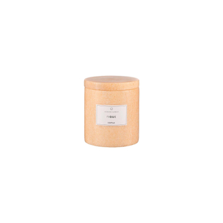 Blomus FRABLI Bougie parfumée - travertin - S - Indian Tan