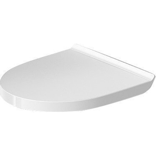 Duravit DuraStyle Abattant WC Basic 36.9x43.3x4.2cm compact avec softclose avec quickrelease Acrylique blanc