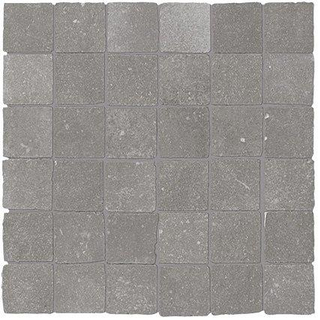 Fap Ceramiche Maku carrelage mural et de sol - 30x30cm - aspect pierre naturelle - Mat foncé (gris)