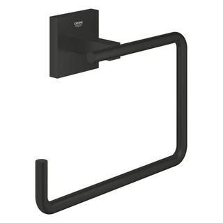 GROHE Start Cube QuickFix Handdoekring - 18.8cm - vierkant - matte black