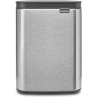 Brabantia Bo Poubelle - 4 litres - seau intérieur en plastique - acier mat