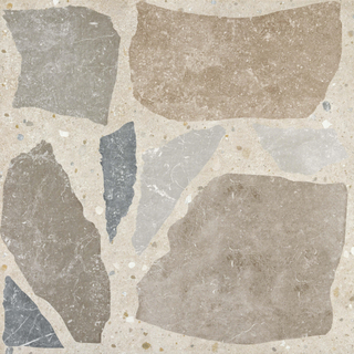 Stn ceramica carreau de sol et de mur 74.4x74.4cm 9.7mm rectifié aspect pierre naturelle beige