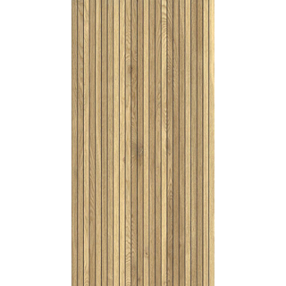 Energieker Woodwise Keramisch parket wand- en vloertegel - 60x120cm - 6.0mm - gerectificeerd - Fluted
