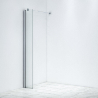 FugaFlow Eccelente Vetro Inloopdouche - 30x200cm - helder glas - chroom