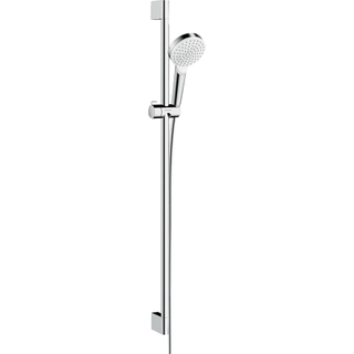 Hansgrohe Crometta 1jet ensemble de douche 90cm ecosmart blanc chrome