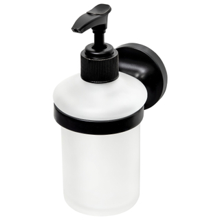 Haceka Aspen Zeepdispenser - wandmodel - mat zwart