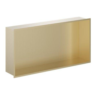 Crosswater Douche Nis - 61x30.5cm - geborsteld messing
